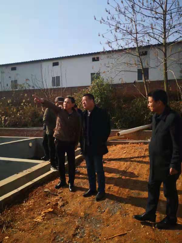 衡东县农业农村局督导检查全县大型沼气安全生产工作